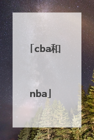 「cba和nba」cba和nba球员差别