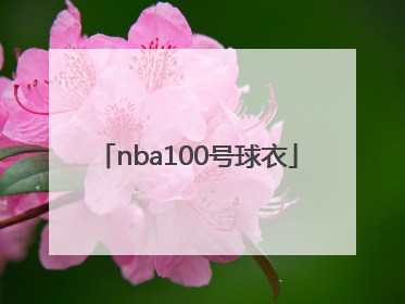 「nba100号球衣」nba100号球衣的代表人物
